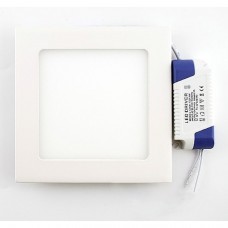 Placa Diodo Emissor De Luz Quadrada Superslim 9w Branco Frio 6000k Downlight Diodo Emissor De Luz