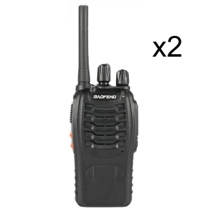 2 x Walkie talkie Baofeng BF-88E PMR446 - comunicação clara