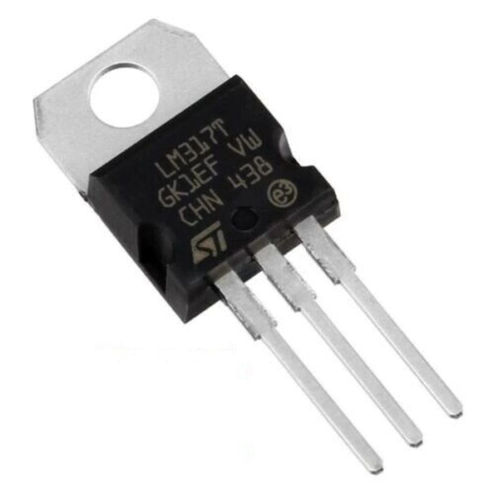 5pcs LM317T Regulador de Tensão Ajustável 1.2V-37V 1.5A TO-220