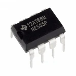 5pcs Temporizador NE555P DIP8 Bipolar para Projetos Eletrónicos Preciso e Fiável