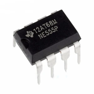 5pcs Temporizador NE555P DIP8 Bipolar para Projetos Eletrónicos Preciso e Fiável
