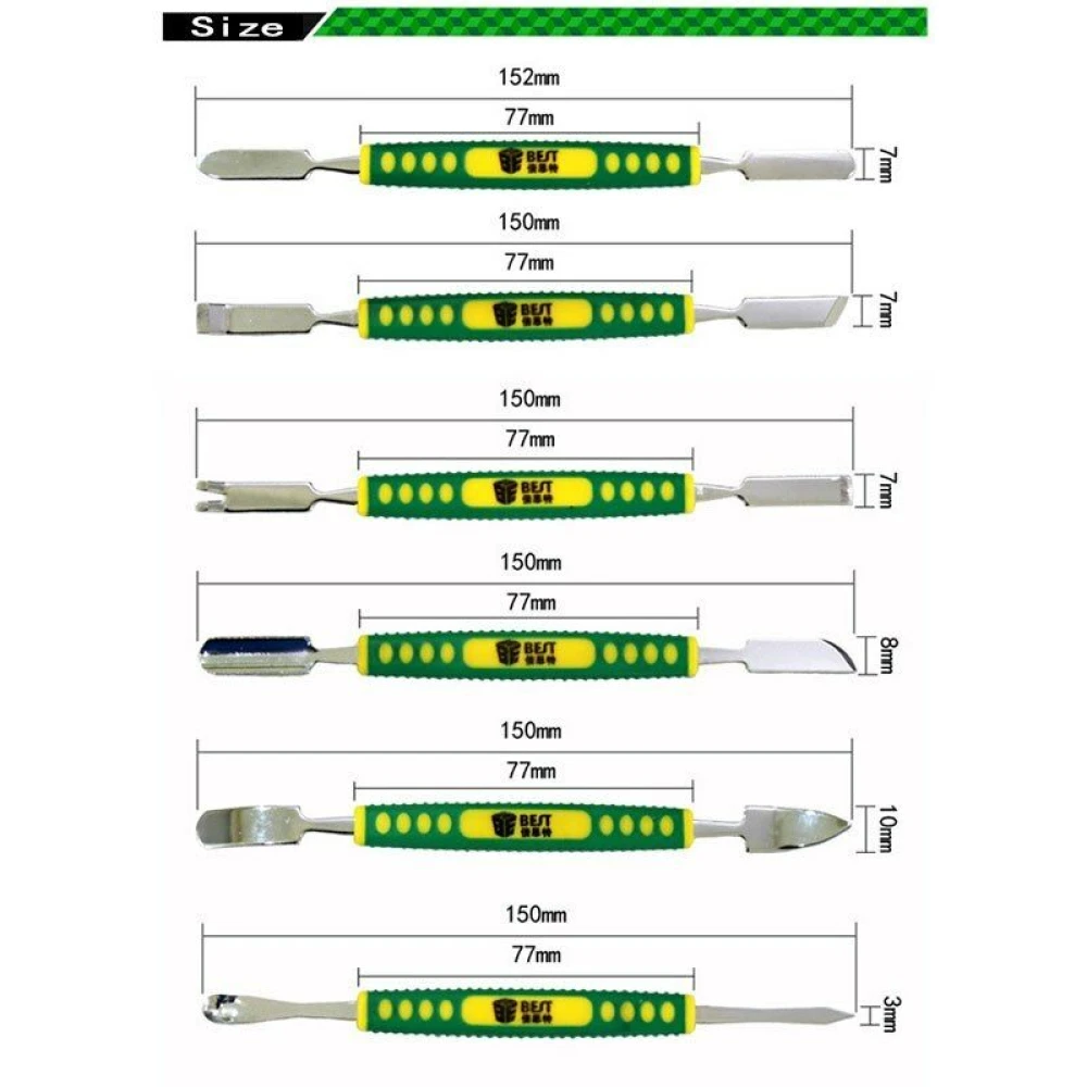 Kit Best 6pc de ferramentas de abertura e reparação para iPad, tablets e telemóveis