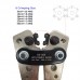 Alicate de cravar - Ferramenta robusta com pegas antideslizantes e mecanismo de rotação ajustável de 6mm² ~50mm²