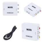 Adaptador HDMI para RCA - Conversor de Sinal HDMI para AV NTSC/PAL Satkit