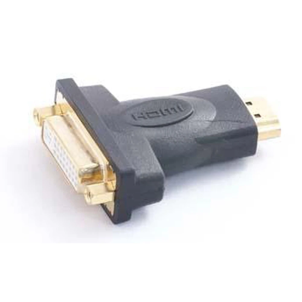 Adaptador HDMI macho para DVI fêmea para ligação de vídeo digital