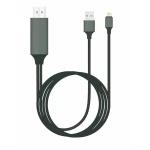 Adaptador Lightning para HDMI para iPhone - Cabo HDTV Apple compatível iOS