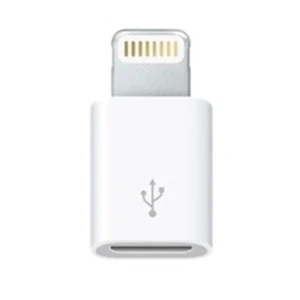Adaptador Lightning para Micro USB compatível com iPhone 5, iPad Mini e mais