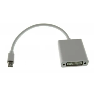 Adaptador Mini DisplayPort para DVI para ligar Mac e PC a monitores externos