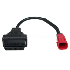 Adaptador OBD2 6 Pinos para Suzuki GSXR1000 - Diagnóstico Automóvel