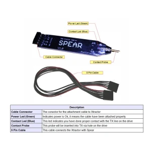 Adaptador Spear para 360 Xtractor: Extrai Keys Liteon sem Soldar