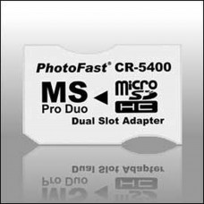 Adaptador 2xMicroSDHC a MS Pro Duo MEMORY STICK AND HD PSP 3000  4.50 euro - satkit