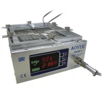 Aoyue 853a++ estação de pré-aquecimento com controlo digital e suporte extensível