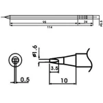 Aoyue LF-16D ponta de soldador com resistência - original