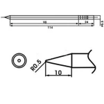 Aoyue LF-2B Ponta de Soldador com Resistência Incluída para Estações de Soldadura
