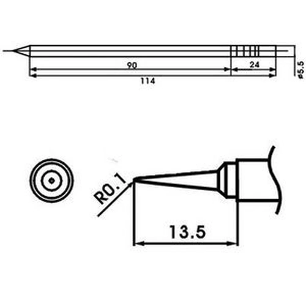 Aoyue LF-LI ponta de soldador com resistência incluída