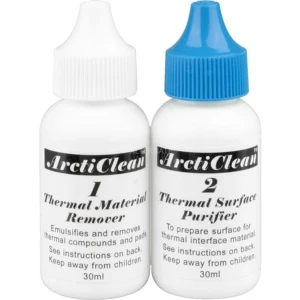Arctic Silver ArctiClean 1+2 kit limpeza 30ml para processadores e dissipadores