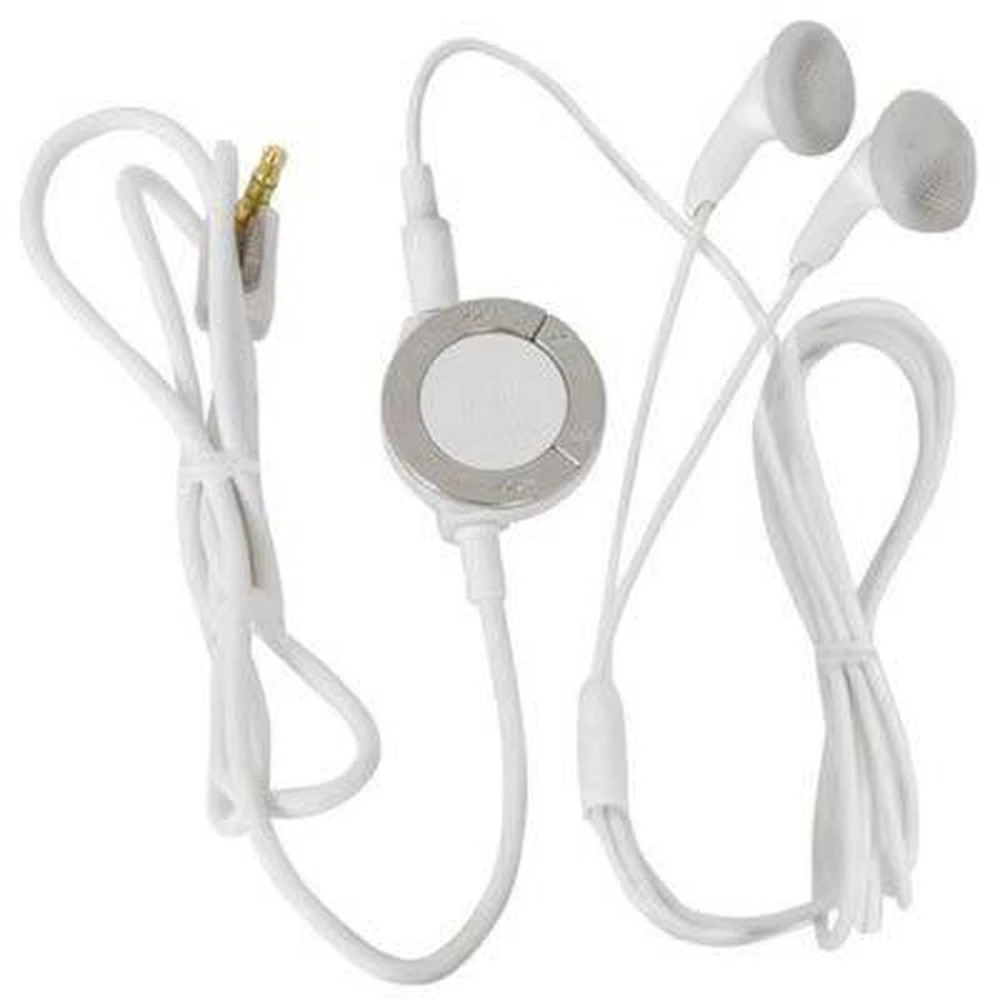 Auriculares com comando para PSP2000 Slim com controlo de volume e funções multimédia