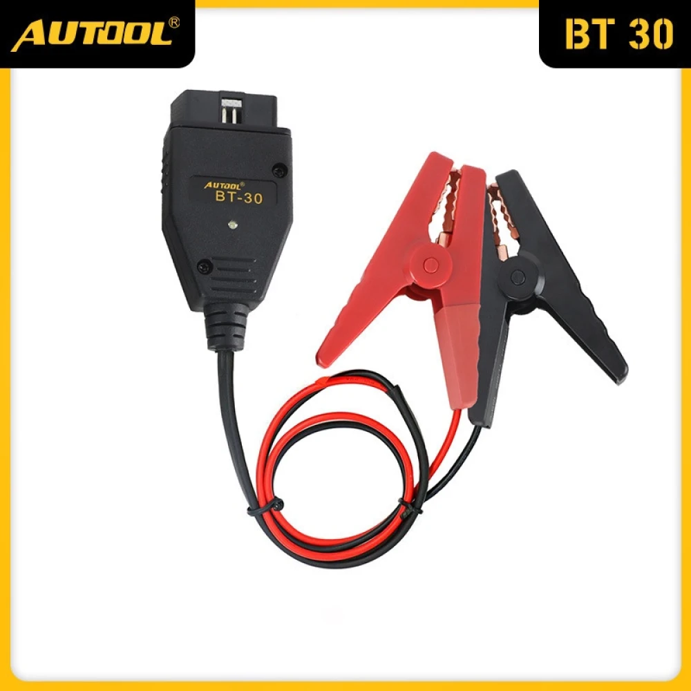 AUTOOL BT-30 Cabo Conector OBD2 para Alimentação da Bateria do Carro