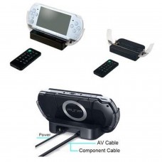 PSP base multimídia com controle remoto para o seu PSP conectado à TV para PSP2000/PSP3000 PSP 3000 ACCESSORY  9.00 euro - satkit