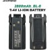 Baofeng BL-8 2800mAh 7.4V Bateria de substituição para BF-UV82/UV-8D/UV-89/UV-82/UV-82HX/UV-82HP Walkie Talkie Bidirectional