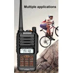 Baofeng UV9R Plus walkie-talkie de longo alcance com 160 canais VHF/UHF