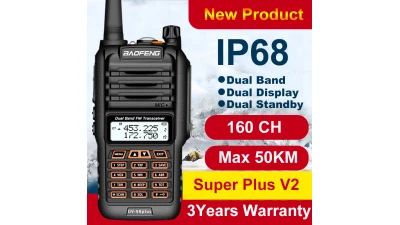 Walkie-talkies Baofeng: qual escolher em 2026 (potentes, impermeáveis e económicos)