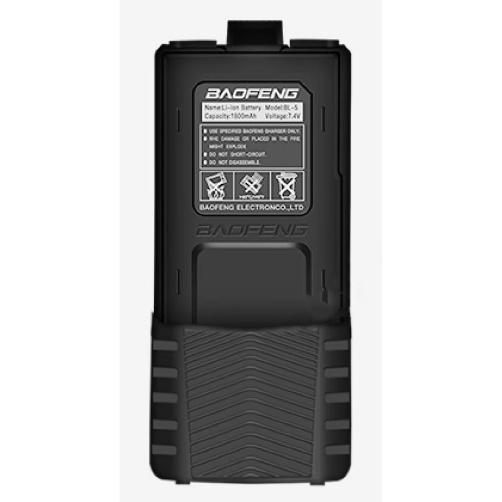 Bateria Baofeng UV-5R 3800mAh 7.4V para Walkie Talkie de Alta Capacidade