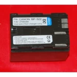 Bateria compatível Canon BP-522 7,4V 2700mAh para câmaras Canon
