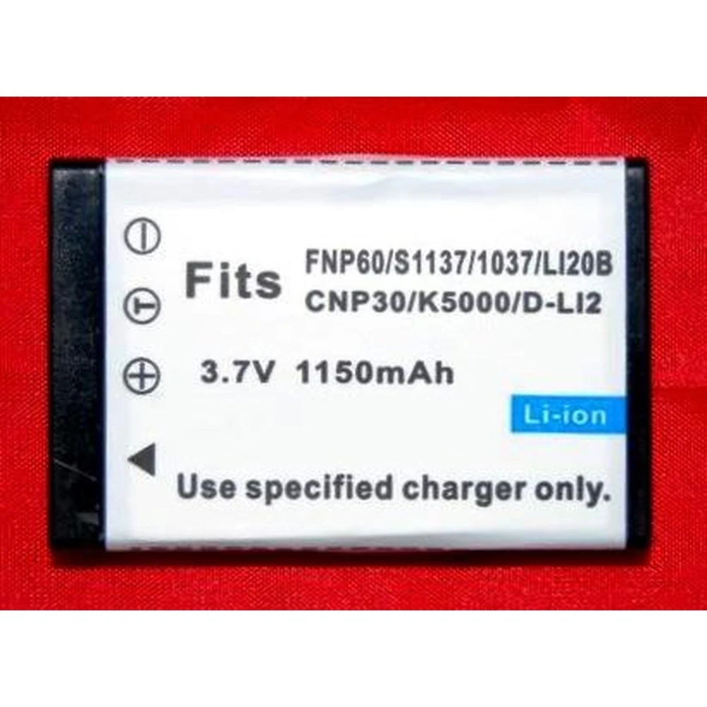 Bateria compatível Casio NP-30 - Recambio Li-Ion 3.6V 1150mAh para câmaras