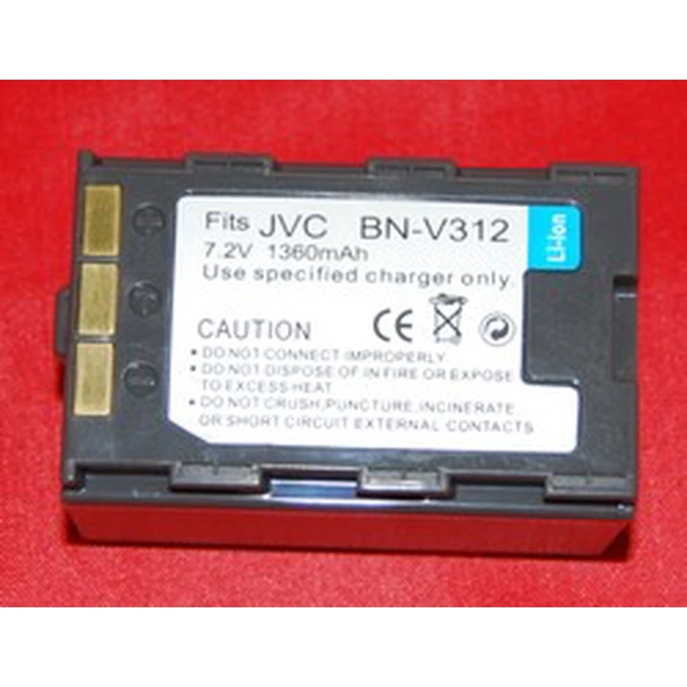 Bateria compatível JVC BN-V312 para câmaras digitais e filmadoras