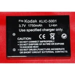 Bateria compatível Kodak KLIC-5001 para câmaras digitais e videocâmaras