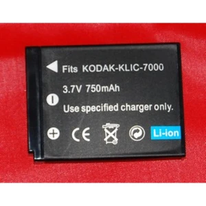 Bateria compatível Kodak KLIC-7000 para câmaras digitais e videocâmaras