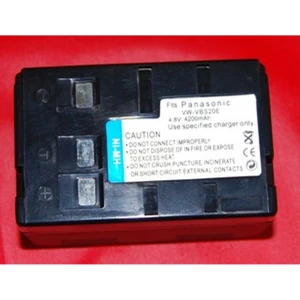 Bateria compatível Panasonic VBS20E 4.8V 4200mAh Ni-MH para câmaras