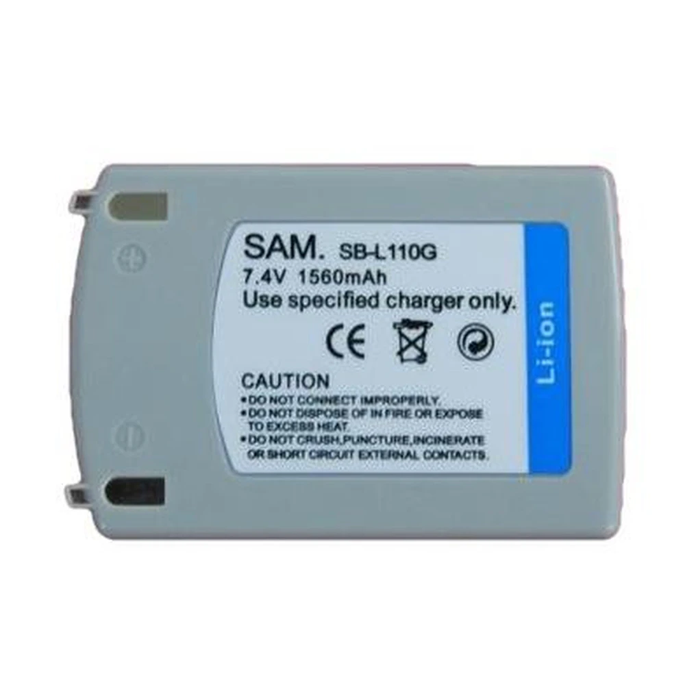 Bateria compatível Samsung SB-L110G para câmaras digitais Samsung