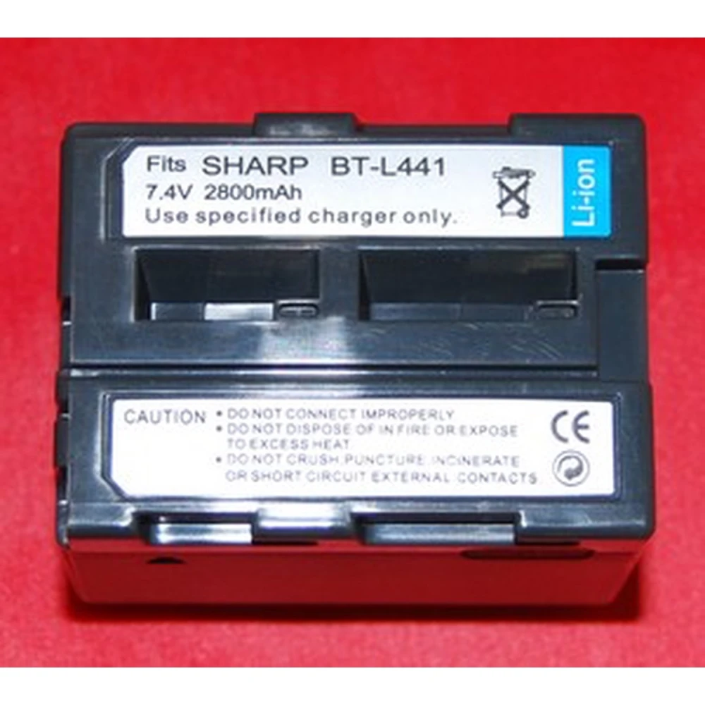 Bateria compatível Sharp BT-L441 para videocâmaras Sharp