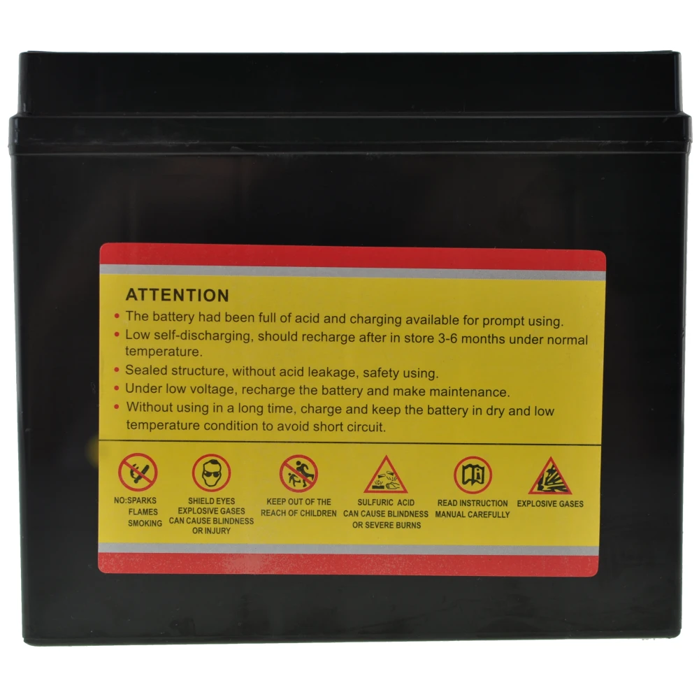 Bateria gel YTX20-BS Harley Davidson en caja de presentación