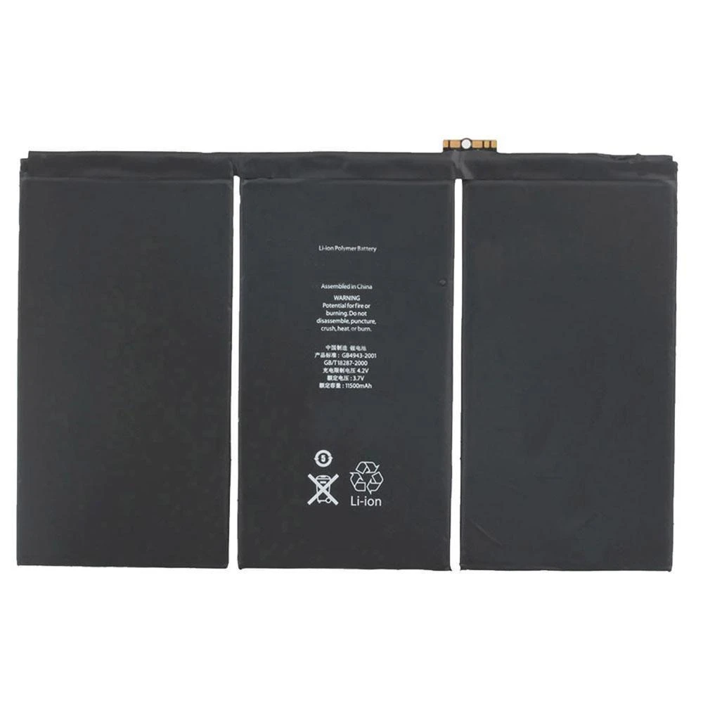 Bateria de substituicao iPad 3 4 3,8V 2750mAh nova
