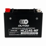 Bateria Moto AGM 12V 12Ah OUTDO HCZ14S-MF - Compatível Yuasa YTZ14S(-BS) / GTZ14S / ETZ14S
