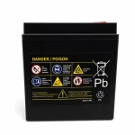 Bateria Moto AGM 12V 14Ah OUTDO UTX16-BS(MF) - Compatível Yuasa YTX16-BS / GTX16-BS / ETX16-BS / 16-B