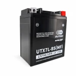 Bateria Moto AGM 12V 7Ah OUTDO UTX7L-BS(MF) - Compatível Yuasa YTX7L-BS / GTX7L-BS / ETX7L-BS