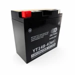 Bateria Moto AGM 12V 12Ah OUTDO YT14B-4(MF) - Compatível Yuasa YT14B-BS / GT14B-BS / GT14B-4 / ETZ14B-BS / ET14B-4