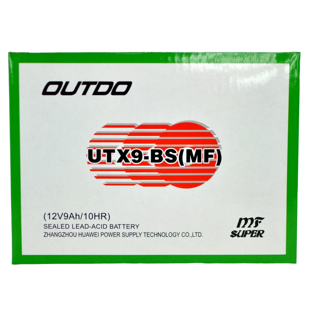 Bateria para Moto UTX9A YTX9-BS Gel de Alto Desempenho