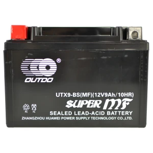 Bateria para Moto UTX9A YTX9-BS Gel de Alto Desempenho