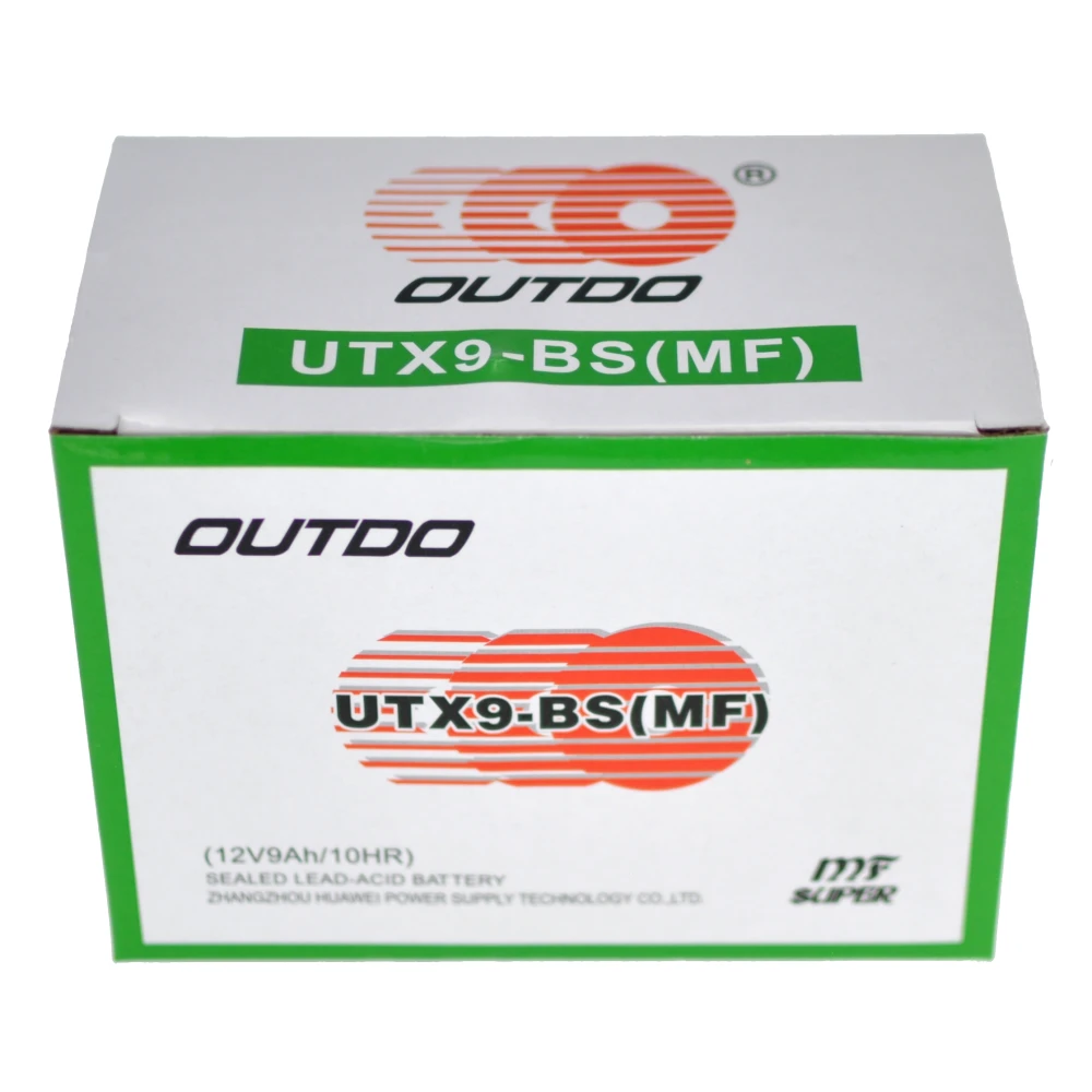 Bateria para Moto UTX9A YTX9-BS Gel de Alto Desempenho