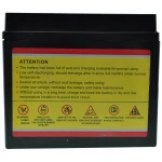 Bateria Moto YTX12-BS Gel Bateria de Gel para moto OUTDO en caja