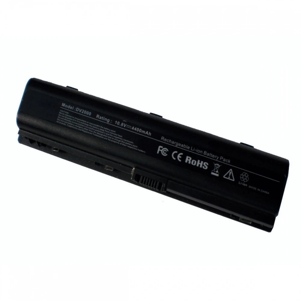 Bateria para HP DV2000 4400 mAh compatível e de alta qualidade