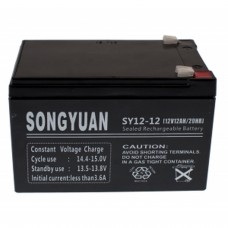 Bateria Chumbo Selada Recarregável 12v / 12ah Ref Sy12-12 Np12-12 Fg21202 Lc-Ra1212pg1 Np12-12