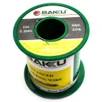 Bobina de solda 0,2mm 100 gramas sem chumbo para soldadura eletrónica