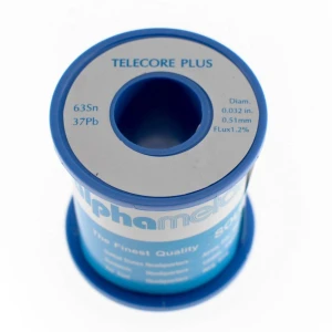 Bobina de estanho 0,5 mm 400 gr para soldadura eletrónica Alpha