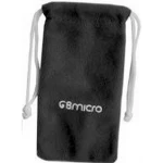 Bolsa de transporte Game Boy Micro preta para proteção e transporte